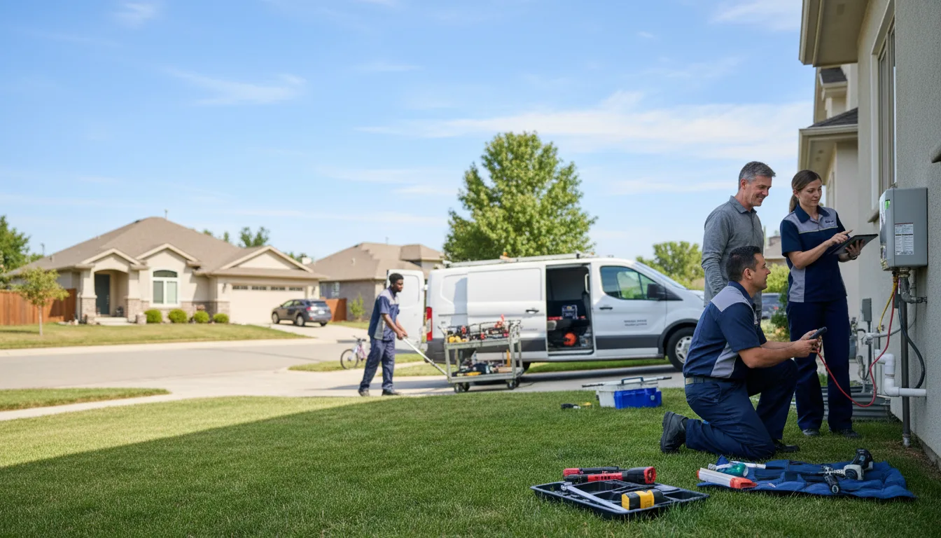 Tankless water heater service in Amston, CT